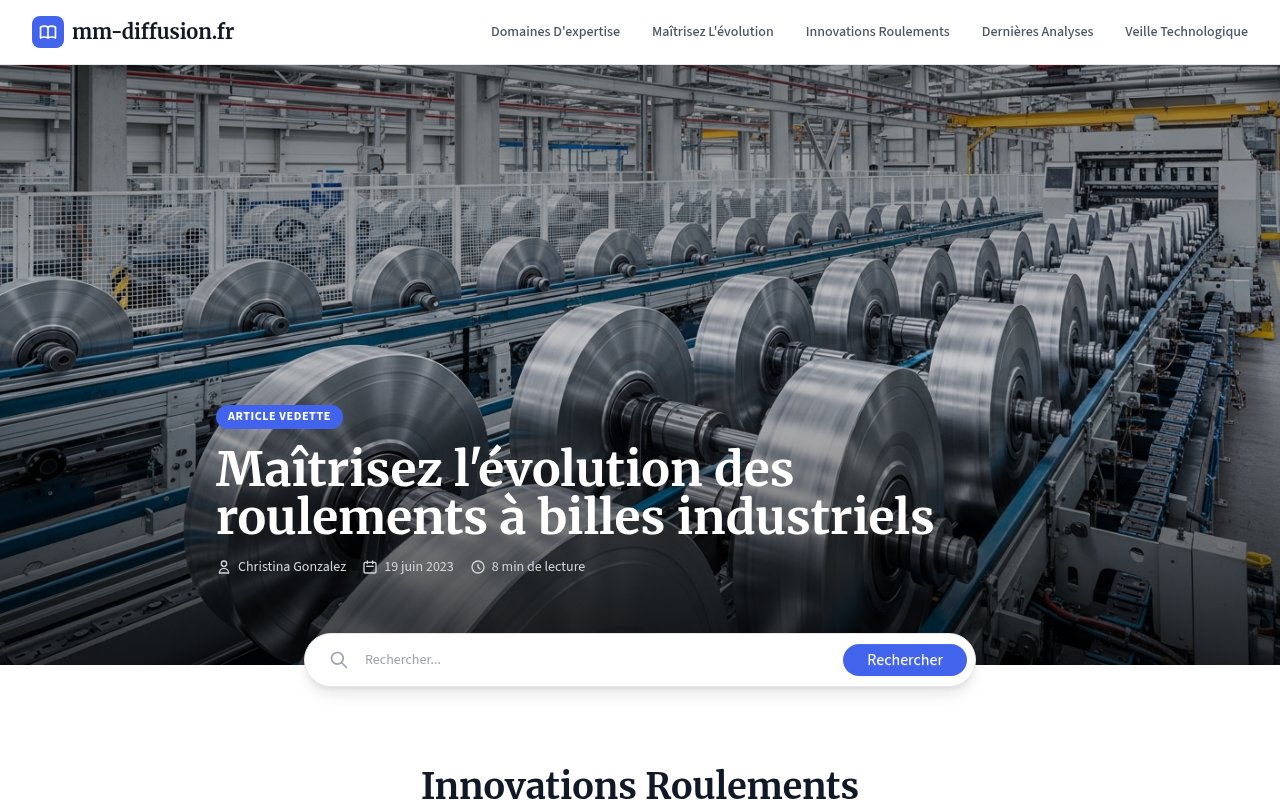 mm-diffusion.fr - Site e-commerce